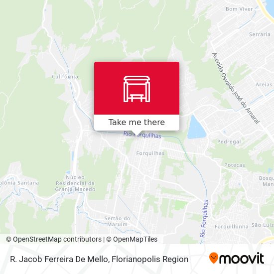 R. Jacob Ferreira De Mello map