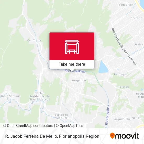 R. Jacob Ferreira De Mello map