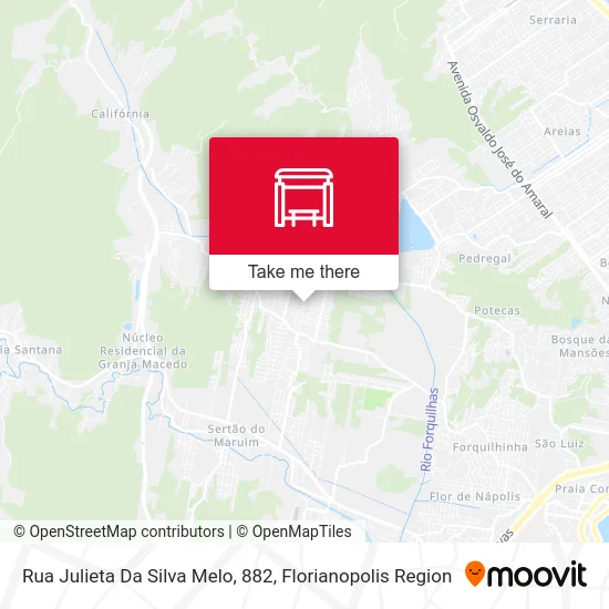 Rua Julieta Da Silva Melo, 882 map