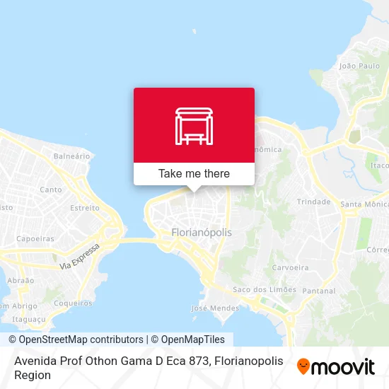 Avenida Prof Othon Gama D Eca 873 map