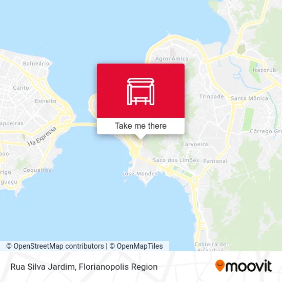 Rua Silva Jardim map