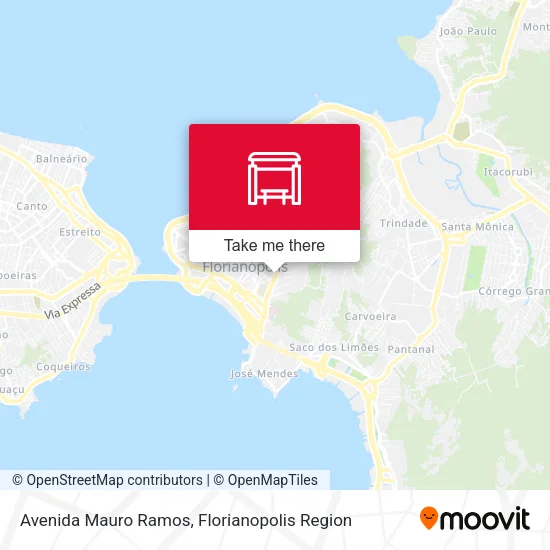 Avenida Mauro Ramos map