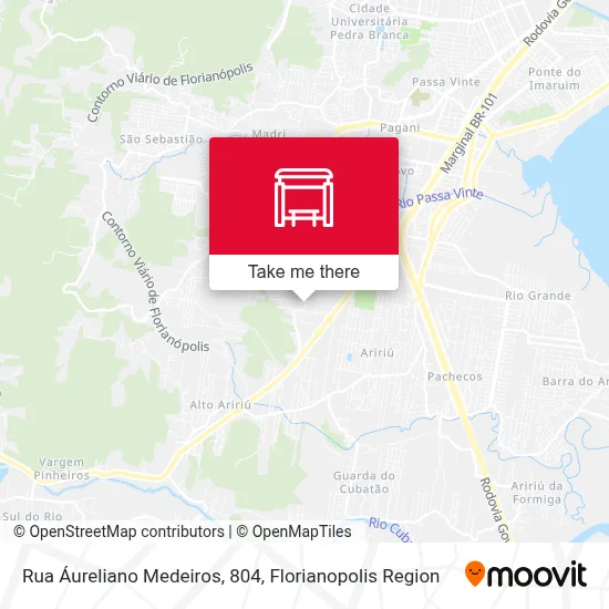 Rua Áureliano Medeiros, 804 map