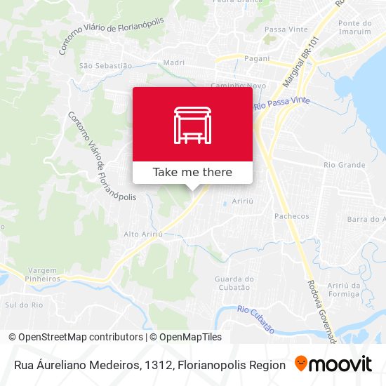 Rua Áureliano Medeiros, 1312 map
