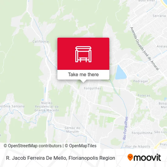 R. Jacob Ferreira De Mello map