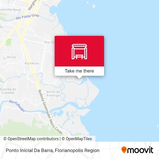 Ponto Inicial Da Barra map