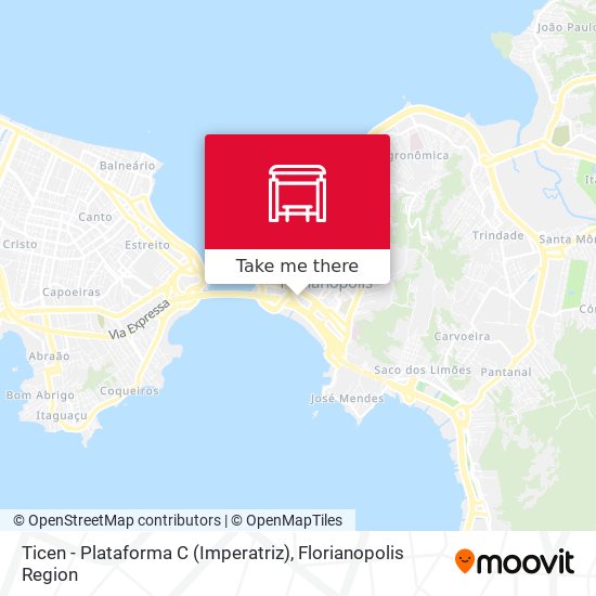 Ticen - Plataforma C (Imperatriz) map