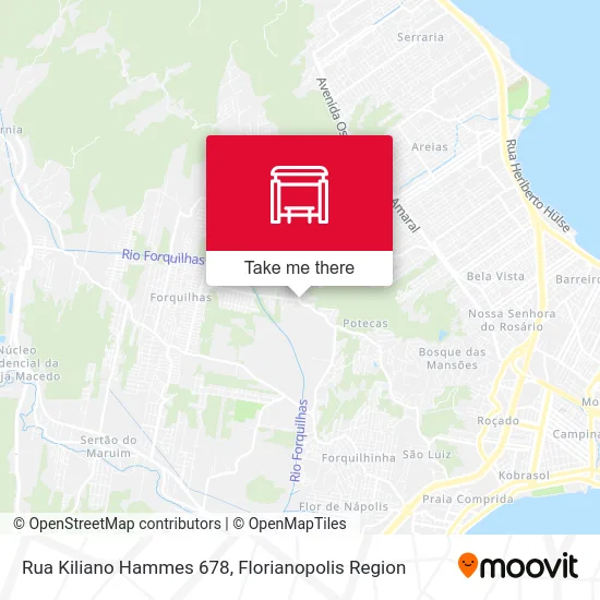 Rua Kiliano Hammes 678 map