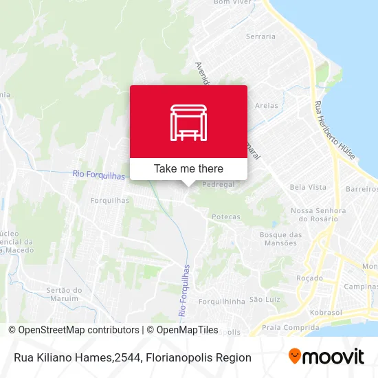 Rua Kiliano Hames,2544 map