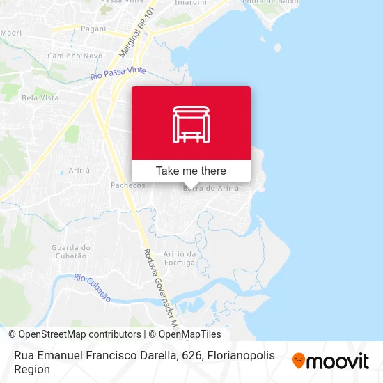 Rua Emanuel Francisco Darella, 626 map