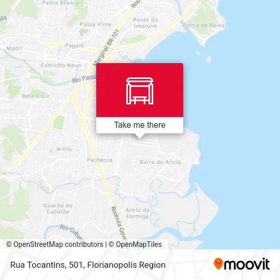 Rua Tocantins, 501 map