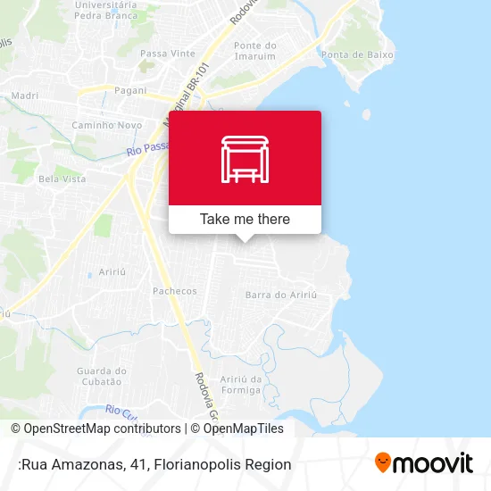 :Rua Amazonas, 41 map