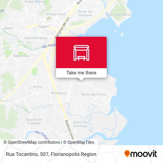 Rua Tocantins, 507 map