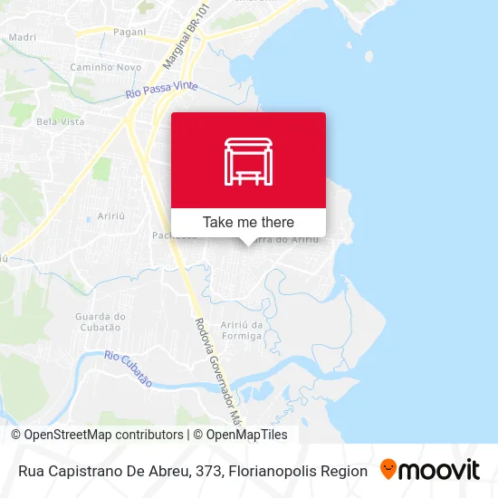 Rua Capistrano De Abreu, 373 map