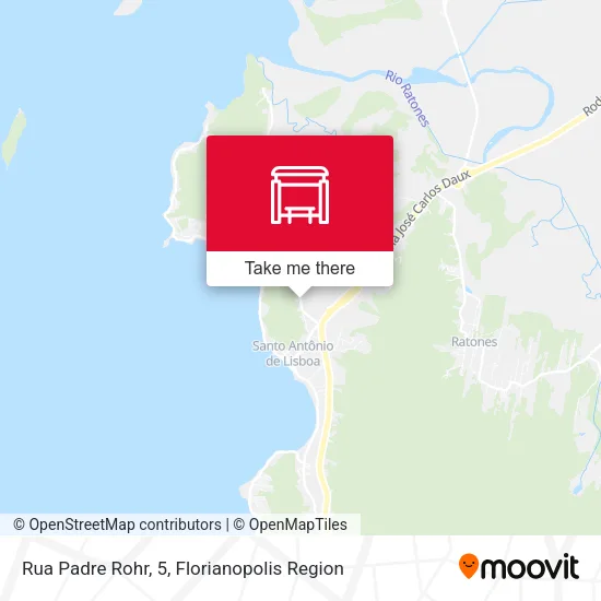 Mapa Rua Padre Rohr, 5
