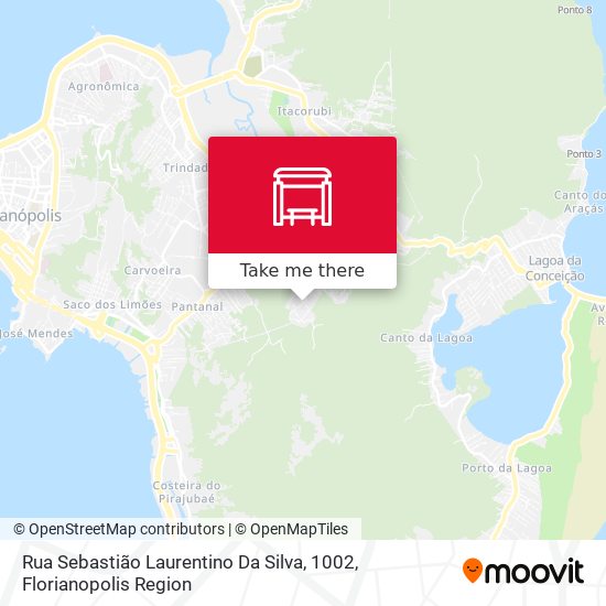 Rua Sebastião Laurentino Da Silva, 1002 map