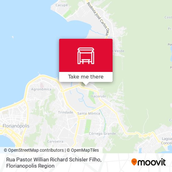 Rua Pastor Willian Richard Schisler Filho map