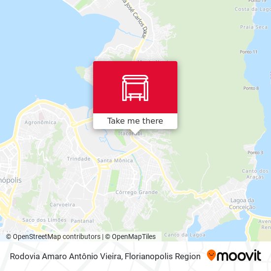 Rodovia Amaro Antônio Vieira map
