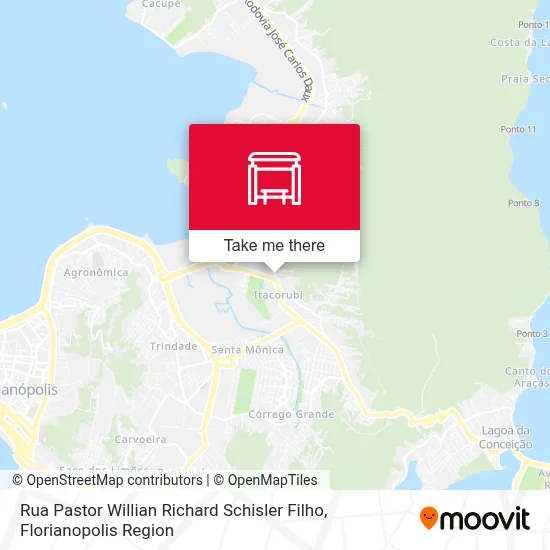 Rua Pastor Willian Richard Schisler Filho map