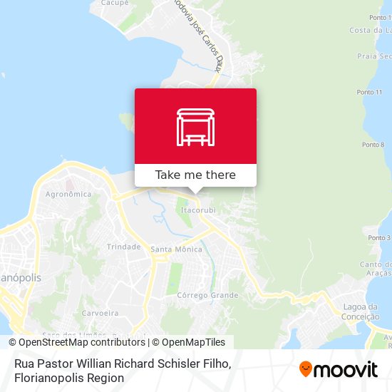 Rua Pastor Willian Richard Schisler Filho map