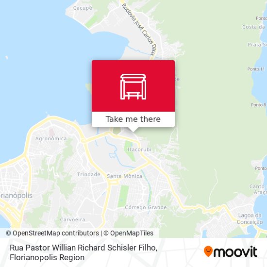 Rua Pastor Willian Richard Schisler Filho map