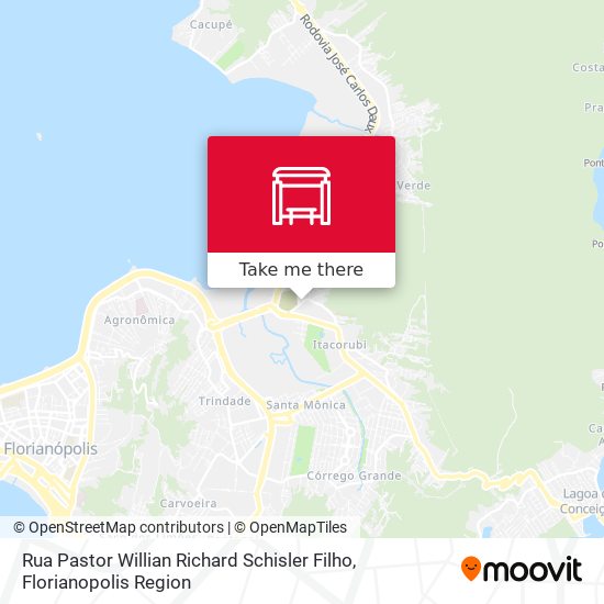 Rua Pastor Willian Richard Schisler Filho map