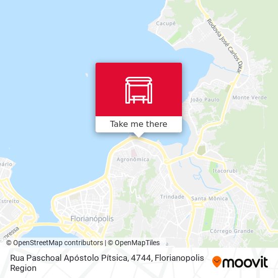 Rua Paschoal Apóstolo Pítsica, 4744 map
