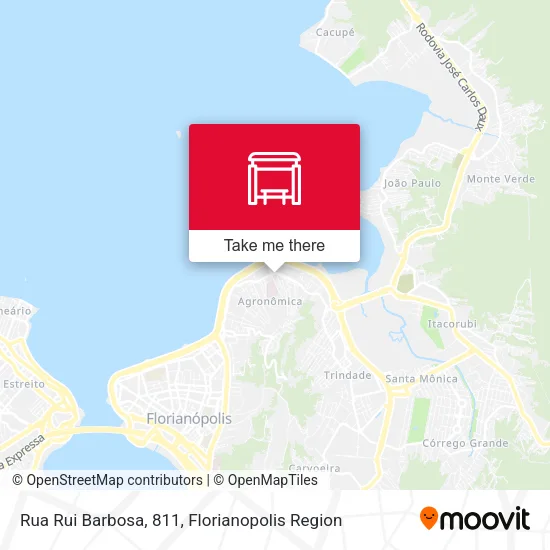 Rua Rui Barbosa, 811 map