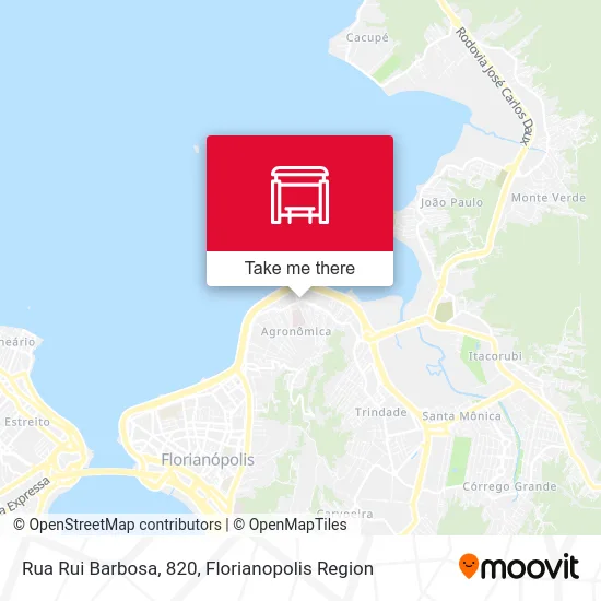 Rua Rui Barbosa, 820 map