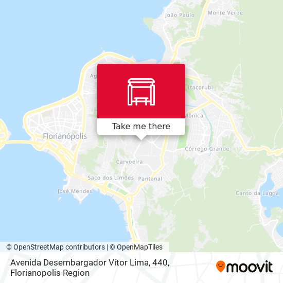 Mapa Avenida Desembargador Vítor Lima, 440