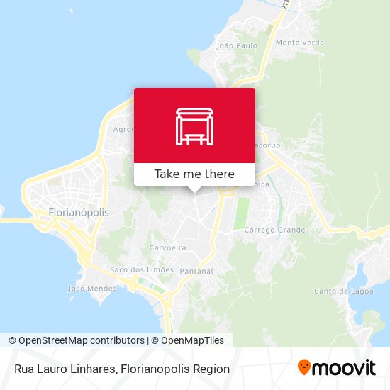 Mapa Rua Lauro Linhares