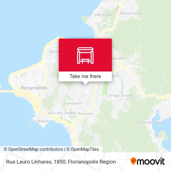 Rua Lauro Linhares, 1850 map