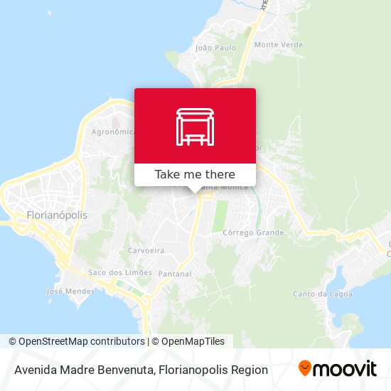 Avenida Madre Benvenuta map