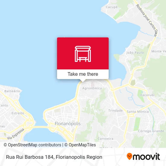 Rua Rui Barbosa 184 map