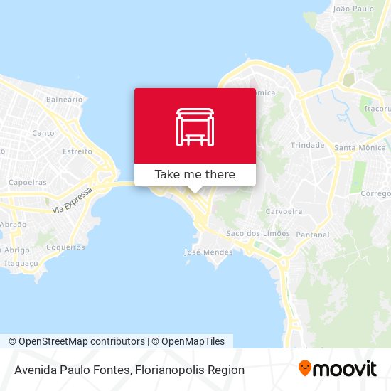 Avenida Paulo Fontes map