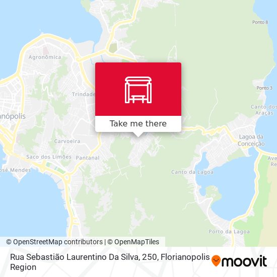 Rua Sebastião Laurentino Da Silva, 250 map