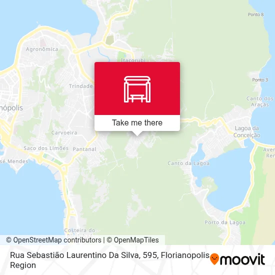 Rua Sebastião Laurentino Da Silva, 595 map