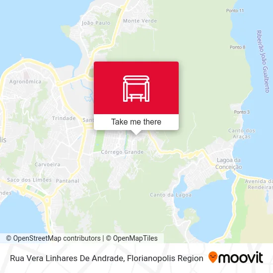 Rua Vera Linhares De Andrade map