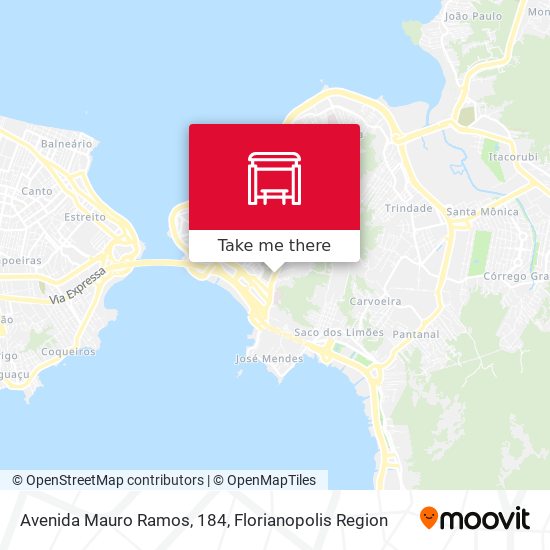 Avenida Mauro Ramos, 184 map