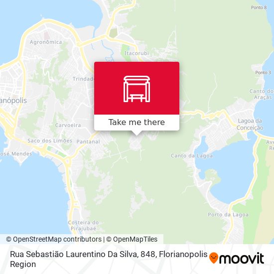 Rua Sebastião Laurentino Da Silva, 848 map