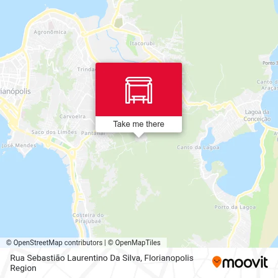 Rua Sebastião Laurentino Da Silva map