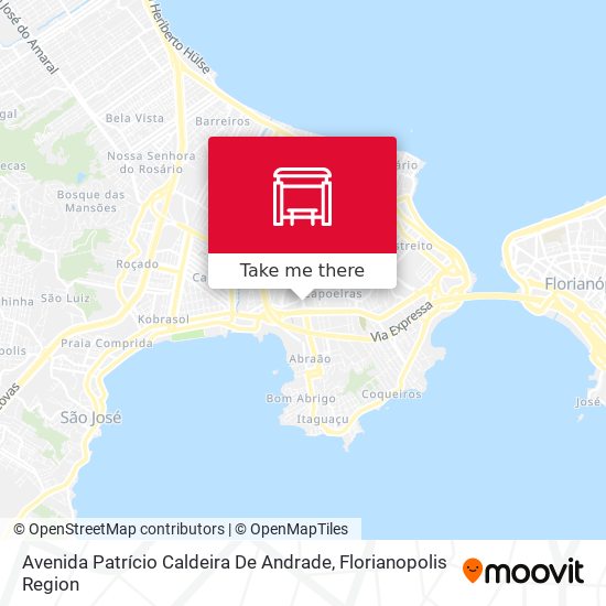 Avenida Patrício Caldeira De Andrade map