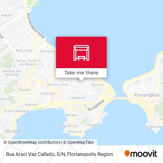 Rua Araci Vaz Callado, S/N map