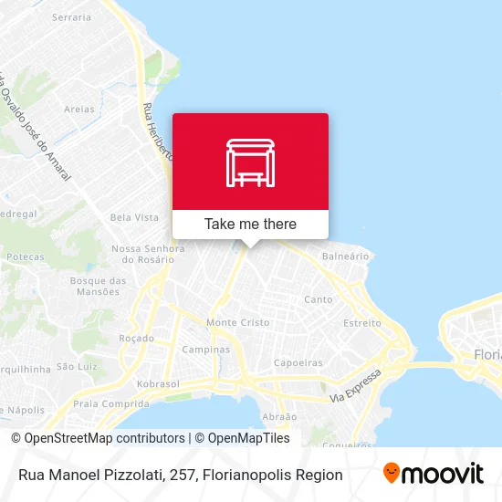 Rua Manoel Pizzolati, 257 map