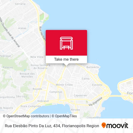 Rua Elesbão Pinto Da Luz, 434 map