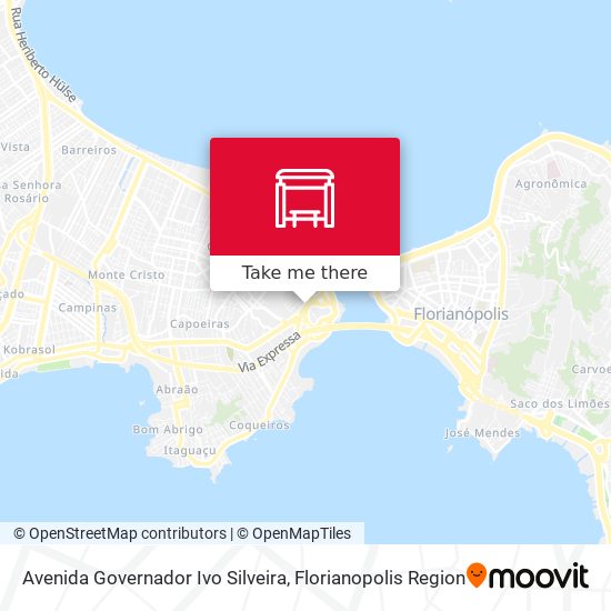 Mapa Avenida Governador Ivo Silveira