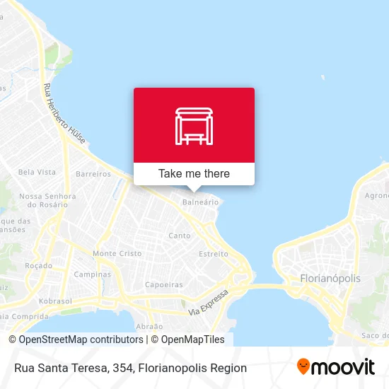 Rua Santa Teresa, 354 map
