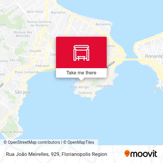 Rua João Meirelles, 929 map