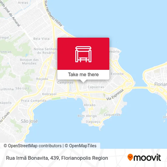 Rua Irmã Bonavita, 439 map