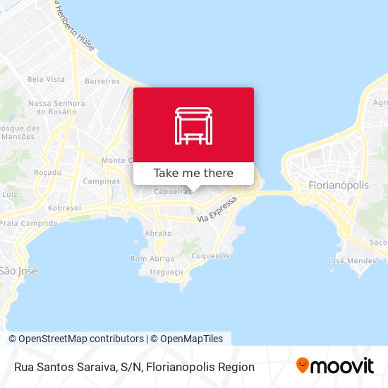 Rua Santos Saraiva, S/N map